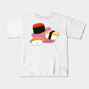 Happy Sushi Party Time Kids T-Shirt